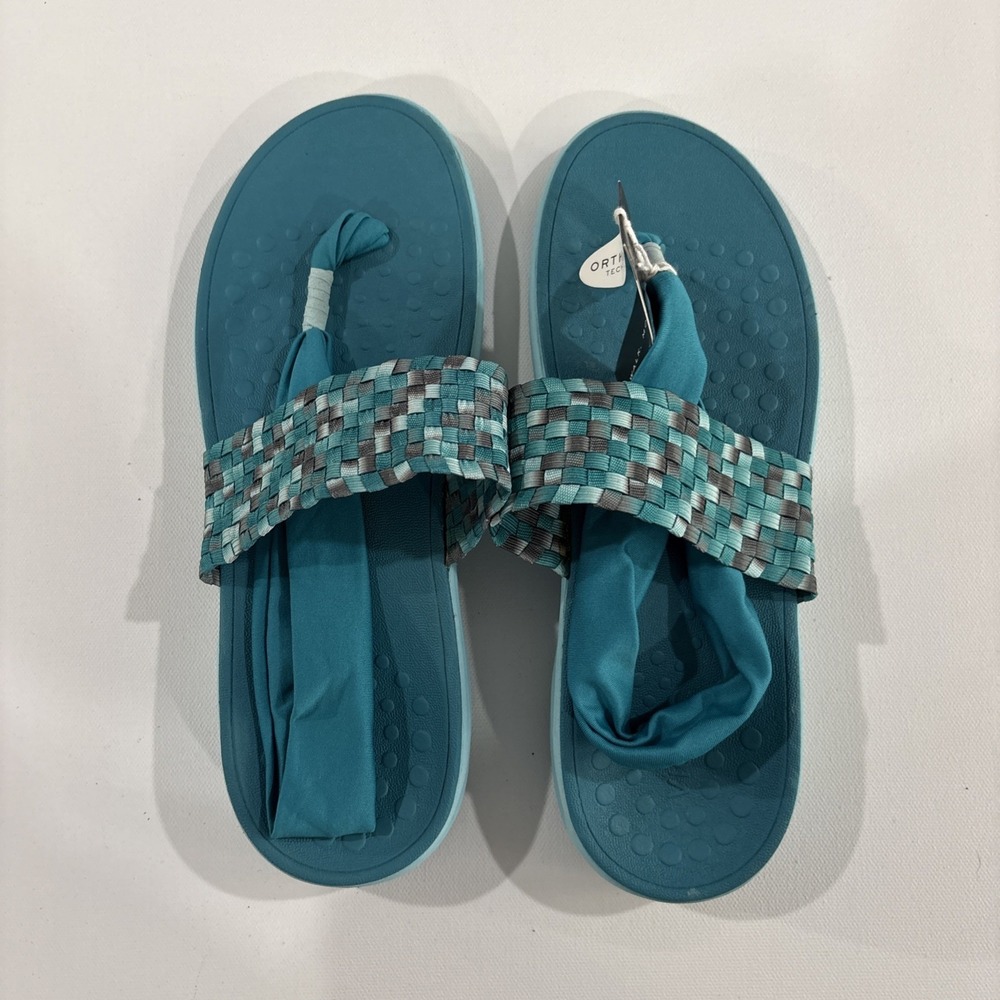 Vionic Women's US 10 EU 41 Serene Tia Blue Berry Ortho Sandals Shoes